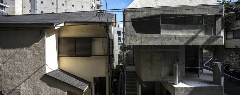 AAOAA 在东京用不规则混凝土建筑打破建筑惯例