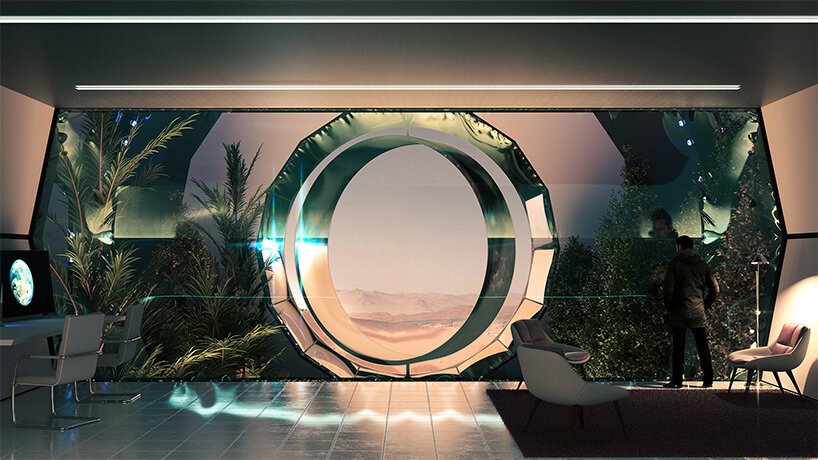 火星上第一个自给自足且可持续发展的城市可容纳一百万人