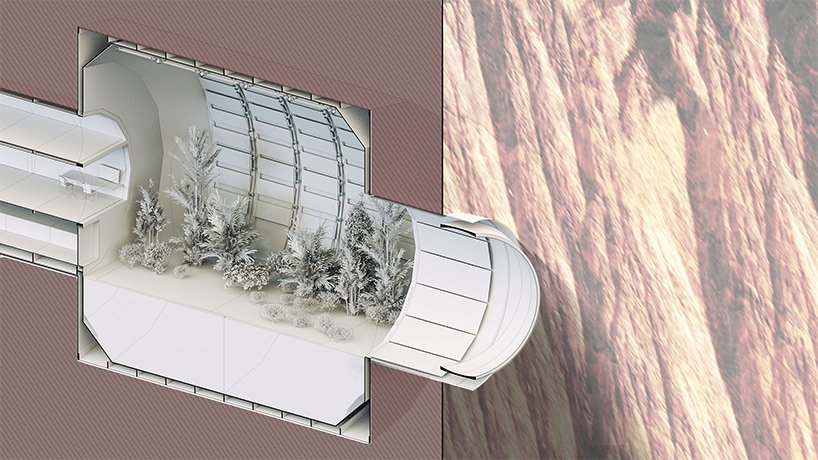 火星上第一个自给自足且可持续发展的城市可容纳一百万人