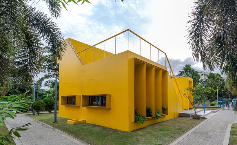 abin 设计工作室为没有家庭办公室的远程工作者提供 happyworks