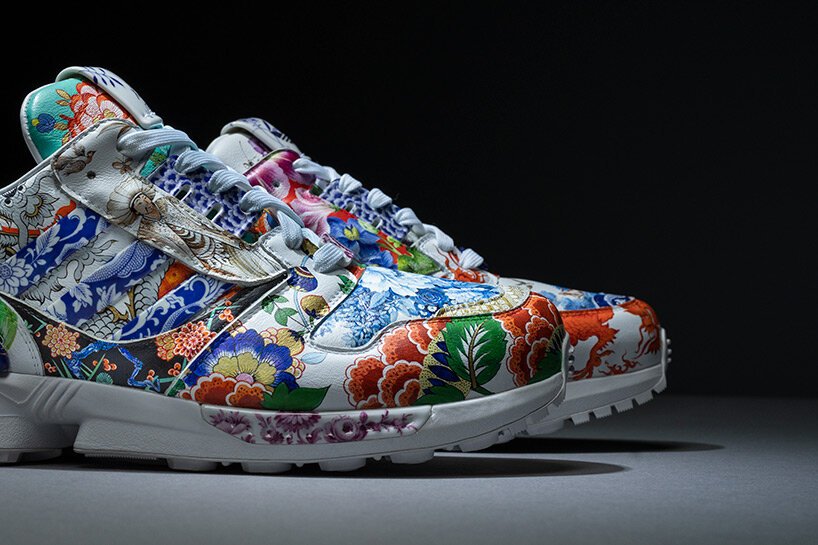 adidas X Meissen 联手打造手绘 ZX8000 瓷艺运动鞋
