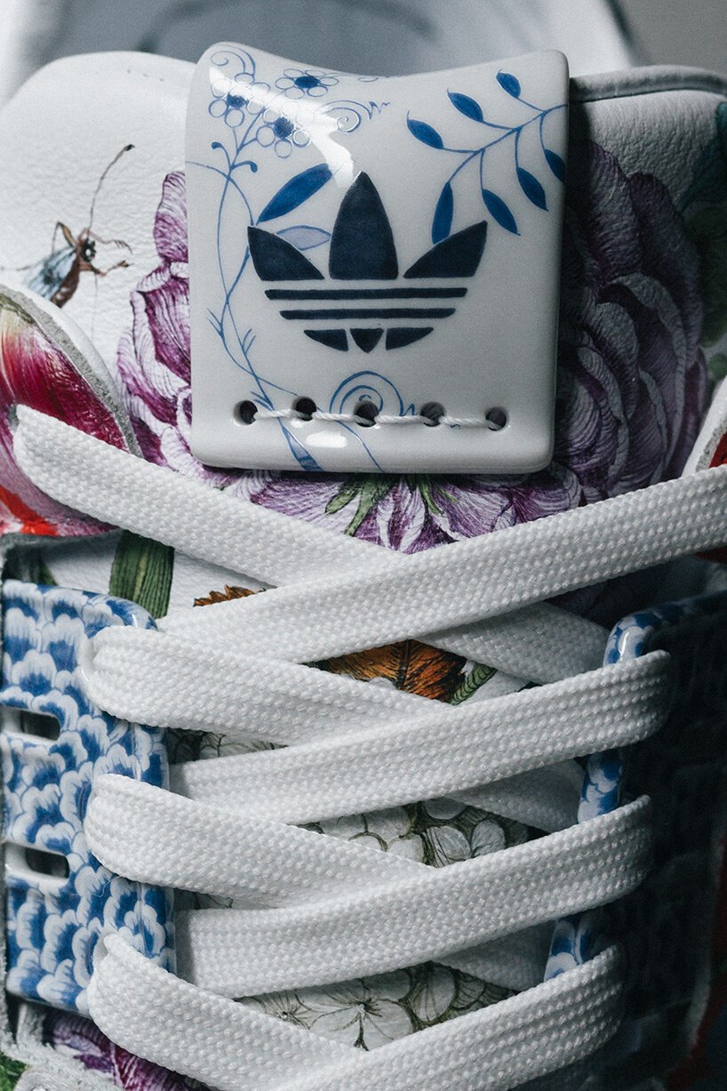 adidas X Meissen 联手打造手绘 ZX8000 瓷艺运动鞋