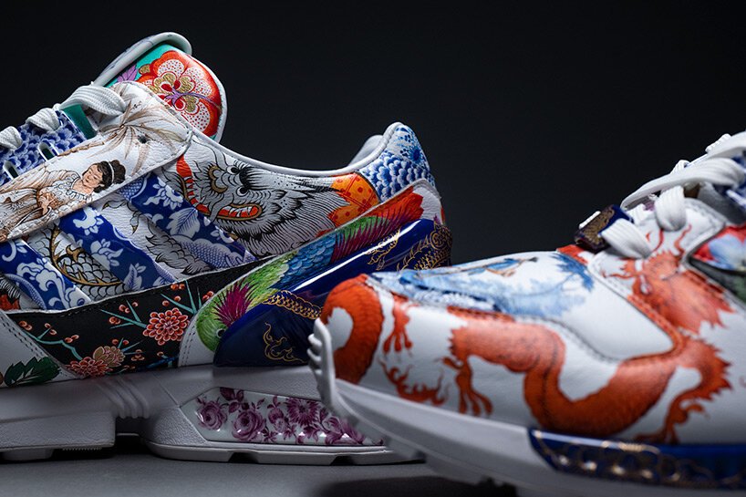 adidas X Meissen 联手打造手绘 ZX8000 瓷艺运动鞋