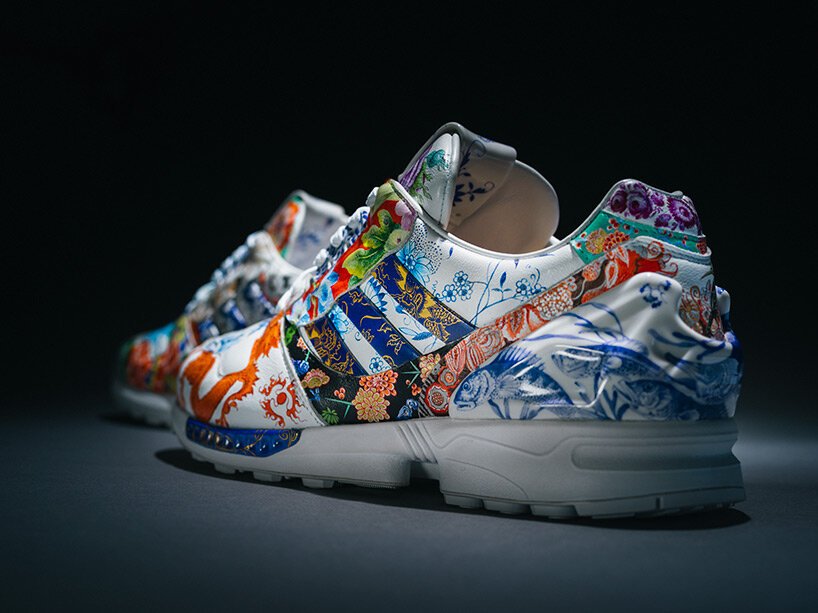 adidas X Meissen 联手打造手绘 ZX8000 瓷艺运动鞋