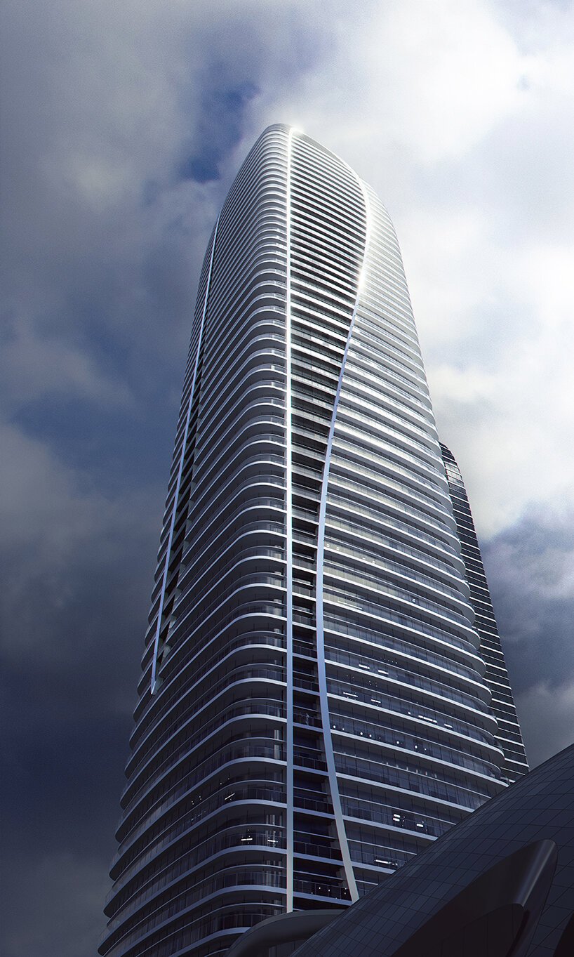 Aedas 设想采用柔软、流畅的几何形状来设计湛江云海大厦 Aedas 设想采用柔软、流畅的几何形状来设计湛江云海大厦