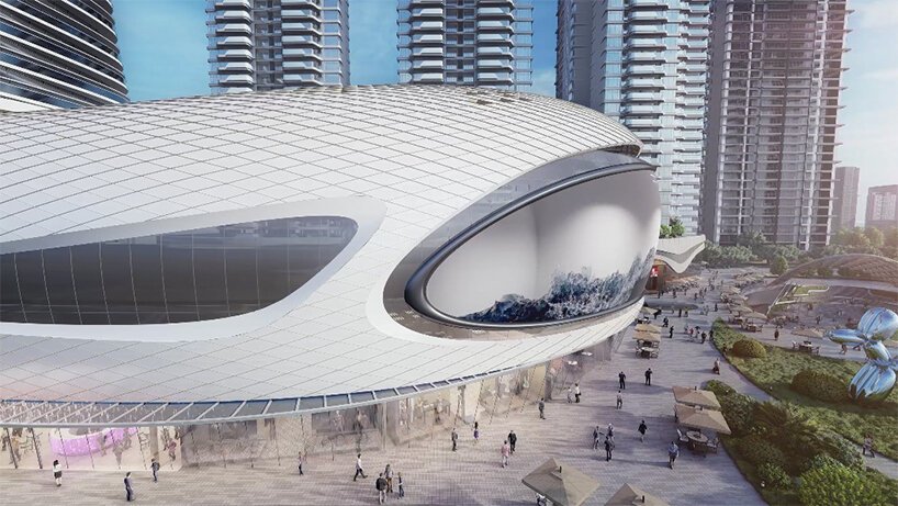 Aedas 设想采用柔软、流畅的几何形状来设计湛江云海大厦 Aedas 设想采用柔软、流畅的几何形状来设计湛江云海大厦