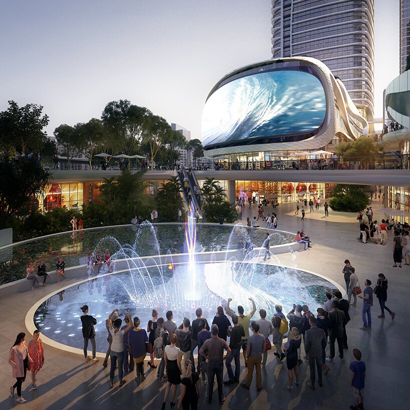 Aedas 设想采用柔软、流畅的几何形状来设计湛江云海大厦 Aedas 设想采用柔软、流畅的几何形状来设计湛江云海大厦