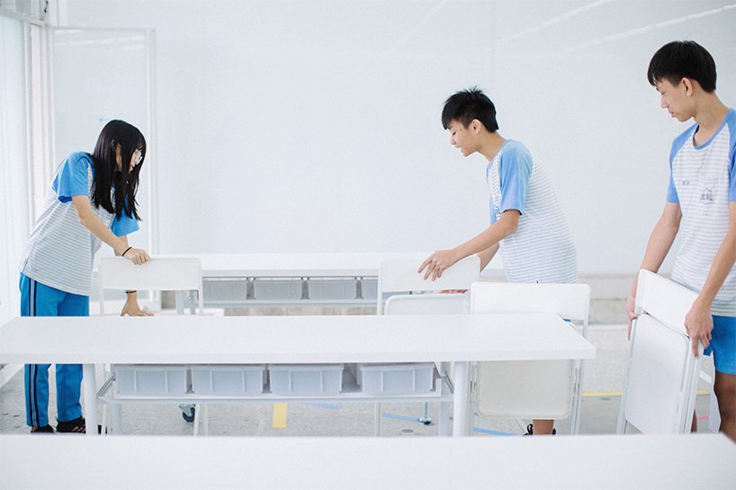 台湾 cloudform 实验室将普通教室转变为创意空间