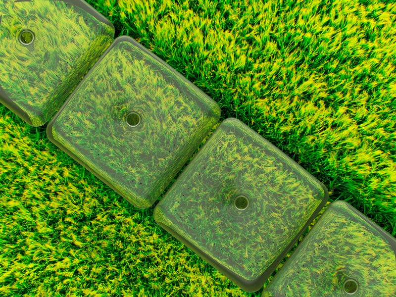 AGRODOME 是一个用于种植作物的模块化、透气的微环境