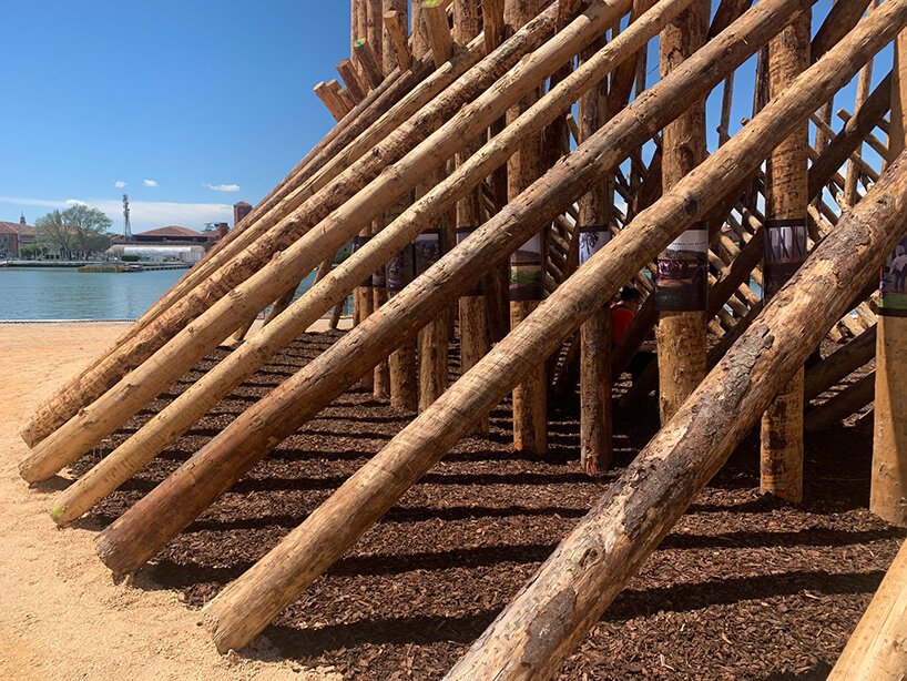 interview: alejandro aravena creates a timber space for discussion at the venice architecture biennale