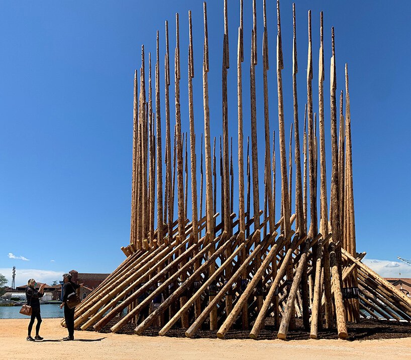 interview: alejandro aravena creates a timber space for discussion at the venice architecture biennale