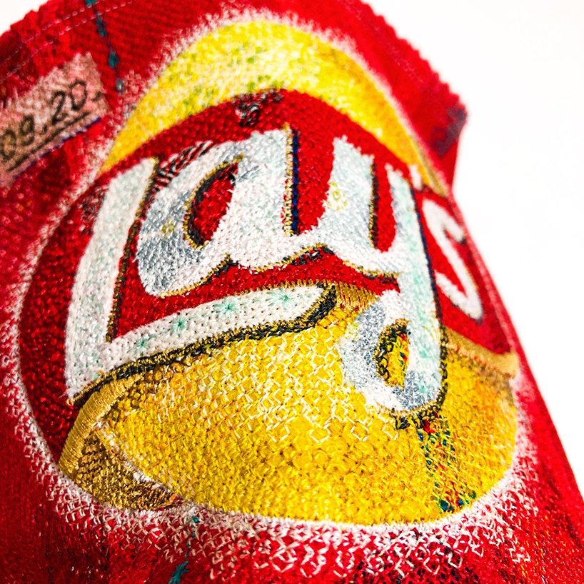 alicja kozlowska creates realistic embroidered felt sculptures of everyday objects