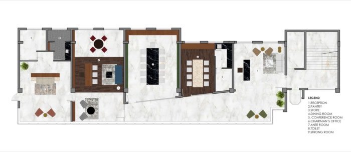 AMC 机构集团主席办公室 – 班加罗尔