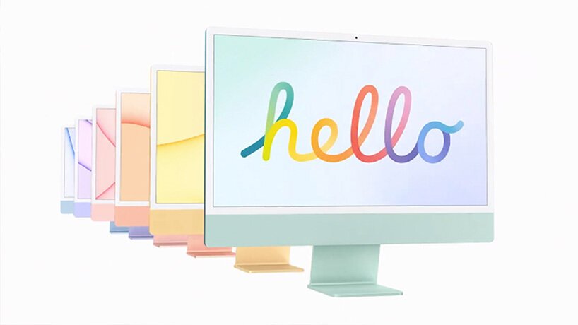 苹果恢复了 1977 年的彩虹标志，但颜色与原来不符