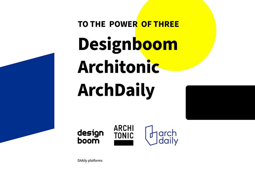 designboom 携手 architonic archdaily 创建全球最大的在线 A&D 网站