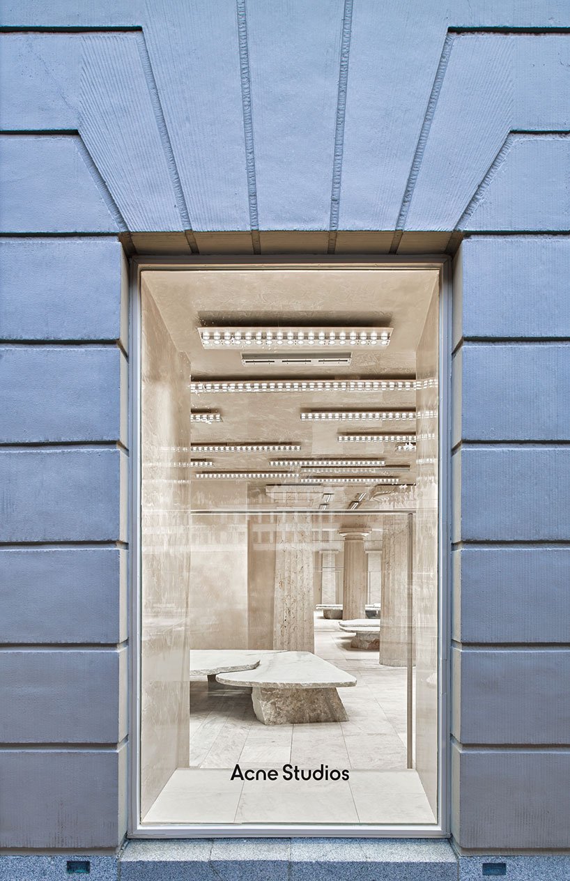 arquitectura-G 斯德哥尔摩的 Acne Studios 室内设计营造出一种考古氛围 arquitectura-G 斯德哥尔摩的 Acne Studios 室内设计营造出一种考古氛围