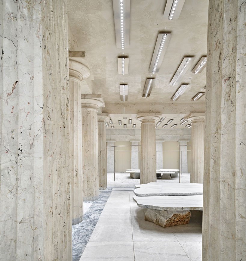 arquitectura-G 斯德哥尔摩的 Acne Studios 室内设计营造出一种考古氛围 arquitectura-G 斯德哥尔摩的 Acne Studios 室内设计营造出一种考古氛围