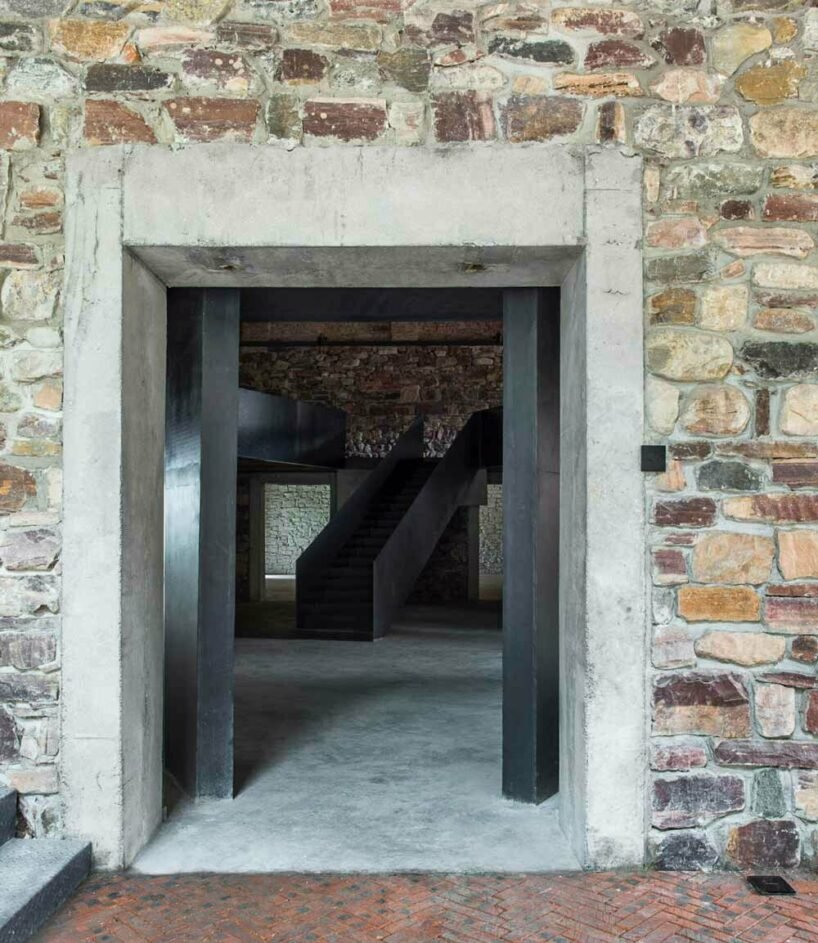 taihang xinyu art museum organically grows out of its rugged topography in rural china