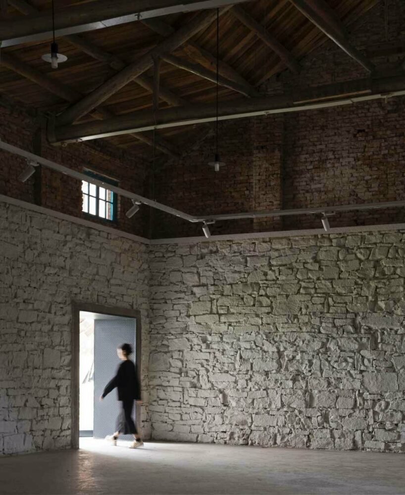 taihang xinyu art museum organically grows out of its rugged topography in rural china