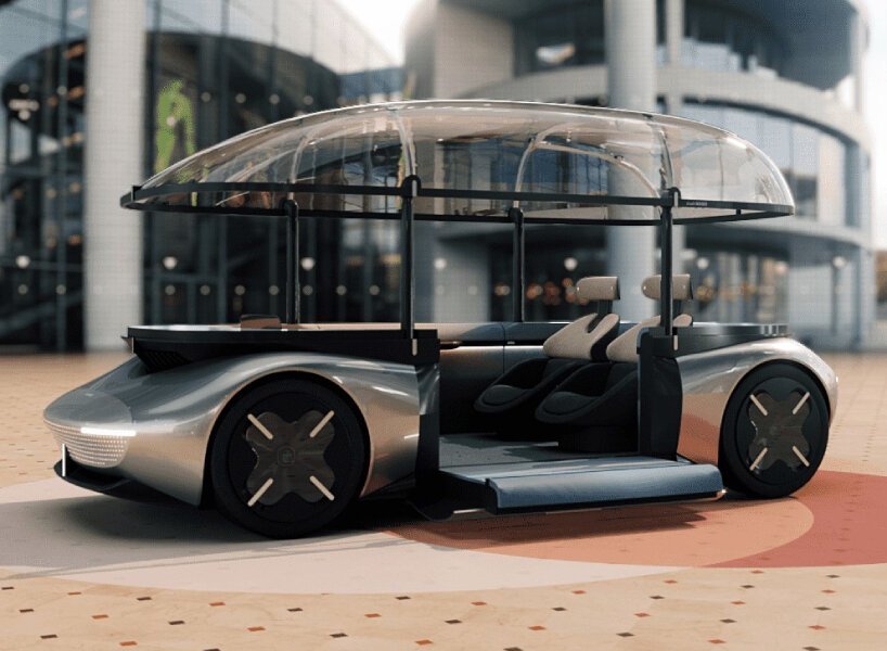 概念车 AKXY2 有一个船形气泡,可兼作便携式野餐区 概念车 AKXY2 有一个船形气泡,可兼作便携式野餐区