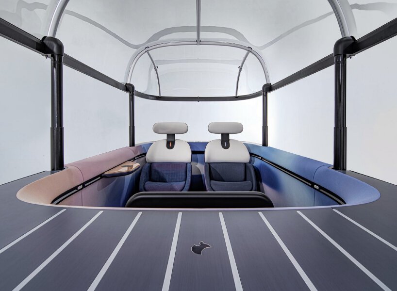 概念车 AKXY2 有一个船形气泡,可兼作便携式野餐区 概念车 AKXY2 有一个船形气泡,可兼作便携式野餐区