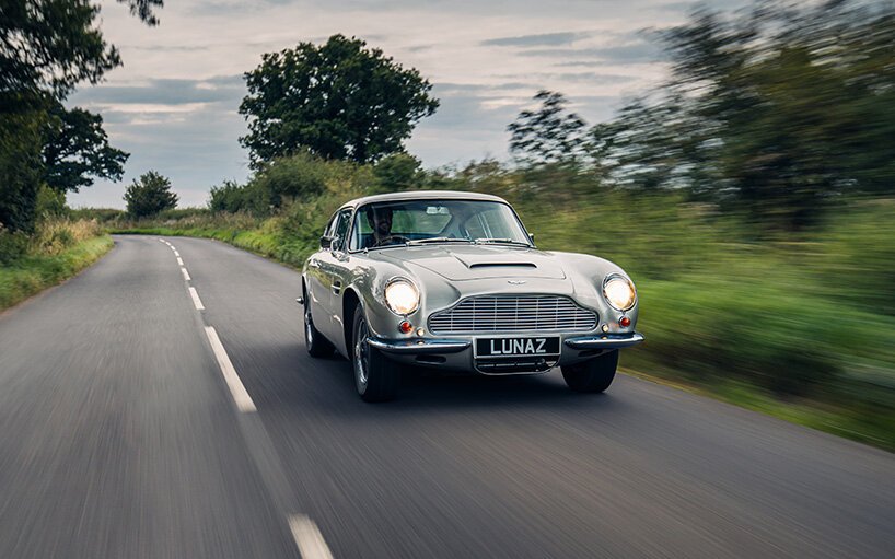 lunaz remasters and electrifies the aston martin DB6