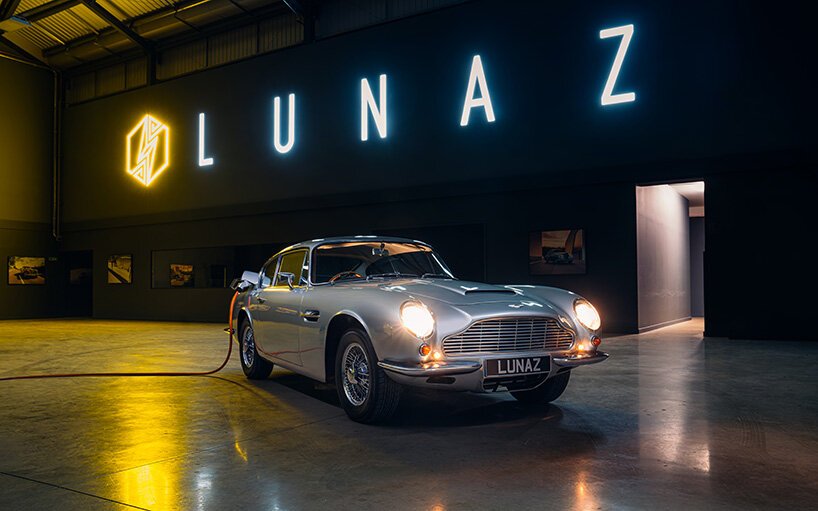 lunaz remasters and electrifies the aston martin DB6