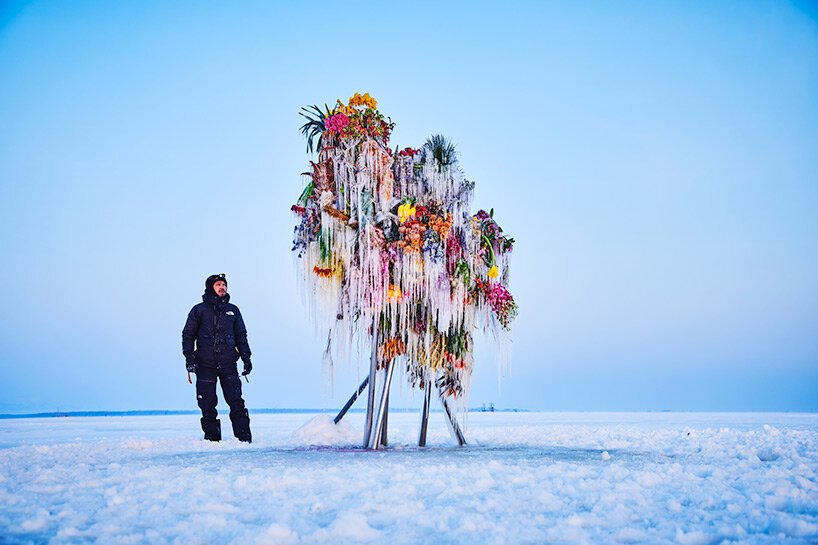 inside the mind of azuma makoto, the japanese artist setting flowers in subterranean stone quarries and outer space
