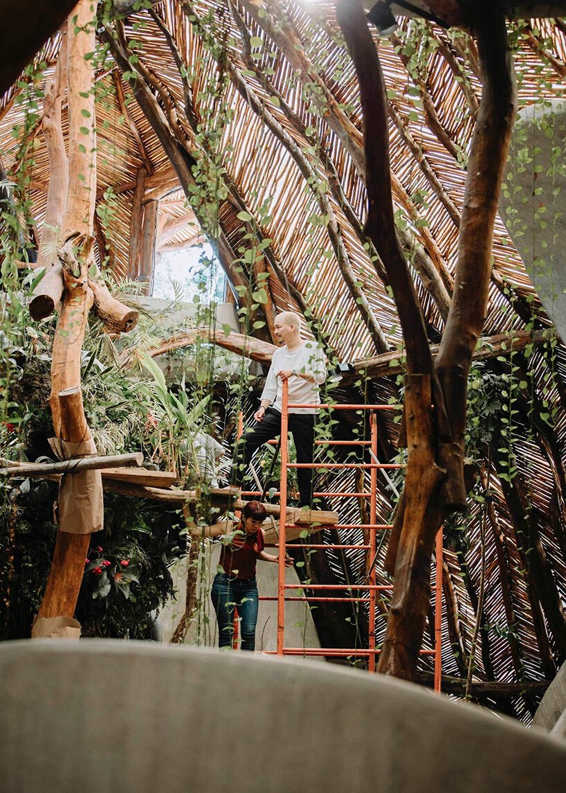 azuma makoto 的纪念性植物雕塑“MEXX”取材于茂密的墨西哥丛林 azuma makoto 的纪念性植物雕塑“MEXX”取材于茂密的墨西哥丛林