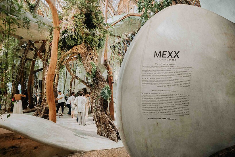 azuma makoto 的纪念性植物雕塑“MEXX”取材于茂密的墨西哥丛林 azuma makoto 的纪念性植物雕塑“MEXX”取材于茂密的墨西哥丛林