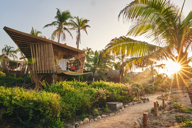 atelier nomadic 为墨西哥离网度假村增添了 6 间竹树屋