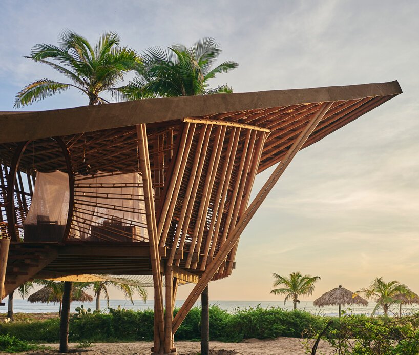 atelier nomadic 为墨西哥离网度假村增添了 6 间竹树屋