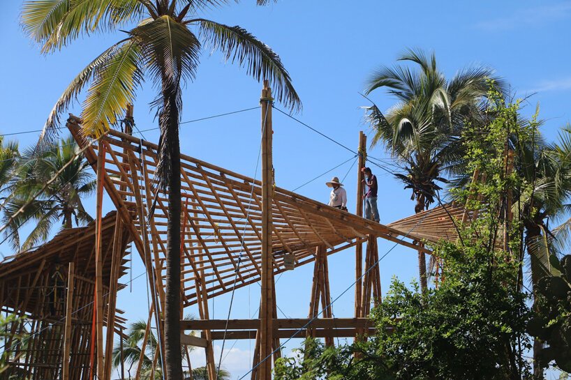 atelier nomadic 为墨西哥离网度假村增添了 6 间竹树屋