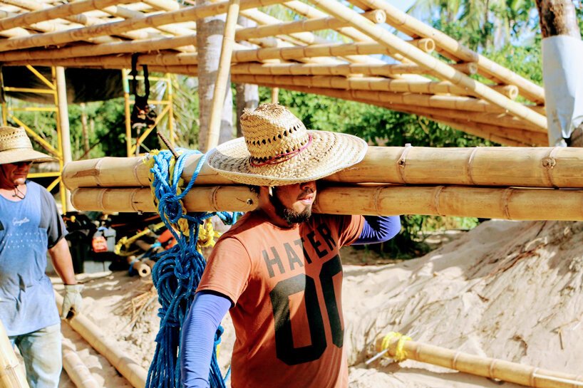 atelier nomadic 为墨西哥离网度假村增添了 6 间竹树屋