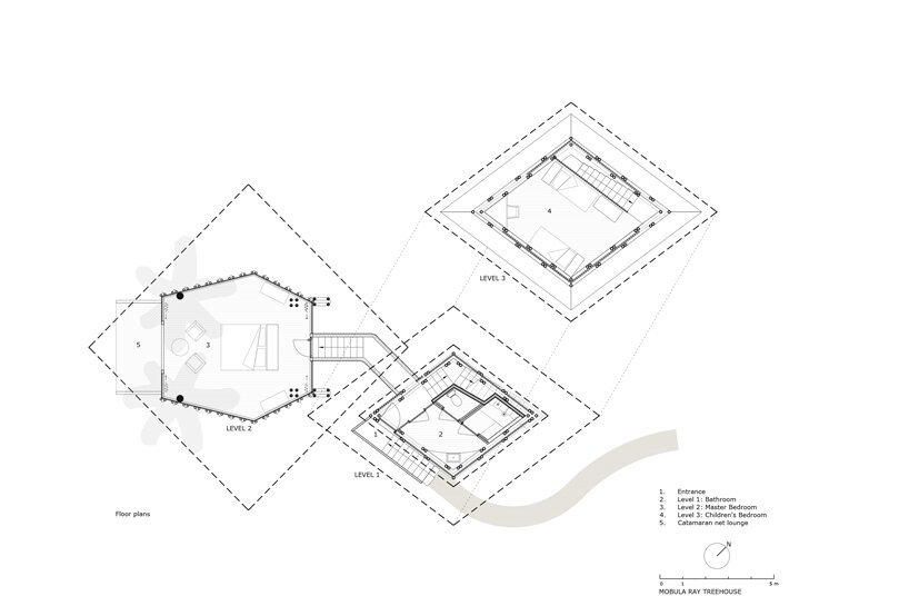 atelier nomadic 为墨西哥离网度假村增添了 6 间竹树屋