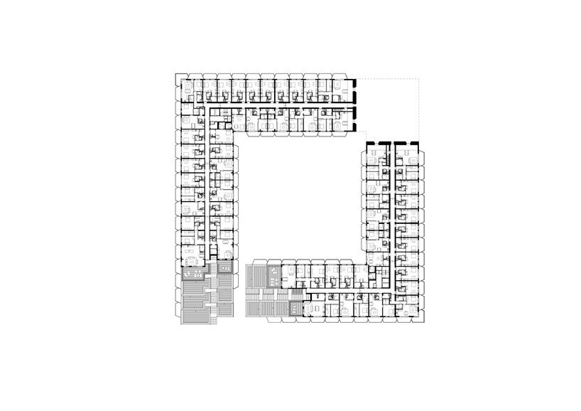 Bjarke ingels + Barcode 建筑事务所在阿姆斯特丹完成了漂浮的“sluishuis”住宅 Bjarke ingels + Barcode 建筑事务所在阿姆斯特丹完成了漂浮的“sluishuis”住宅