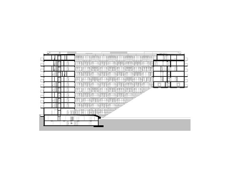 Bjarke ingels + Barcode 建筑事务所在阿姆斯特丹完成了漂浮的“sluishuis”住宅 Bjarke ingels + Barcode 建筑事务所在阿姆斯特丹完成了漂浮的“sluishuis”住宅