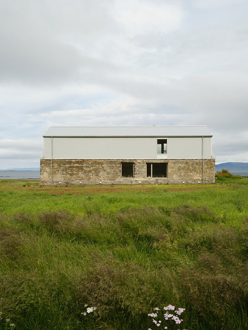 bua studio converted dilapidated barn in iceland into artist