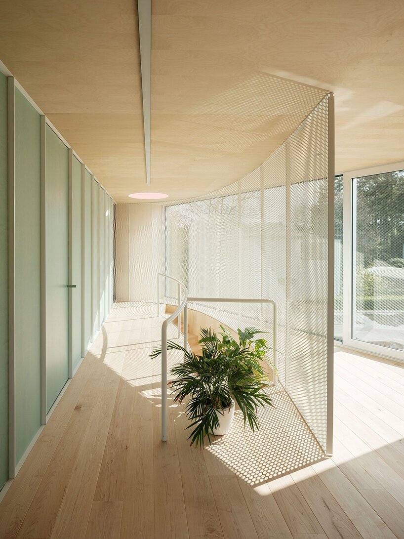 i.s.m.architecten explores tactile and spatial qualities within BEEV house in belgium