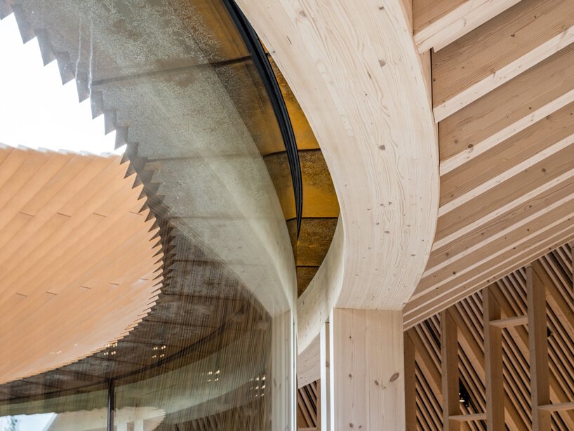 BIG 为丹麦新难民博物馆增添了弧形耐候钢转角 BIG 为丹麦新难民博物馆增添了弧形耐候钢转角