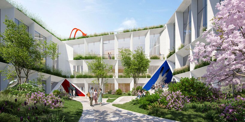 BIG 计划将科技公司总部设在葡萄牙“山坡上的人造延伸” BIG 计划将科技公司总部设在葡萄牙“山坡上的人造延伸”