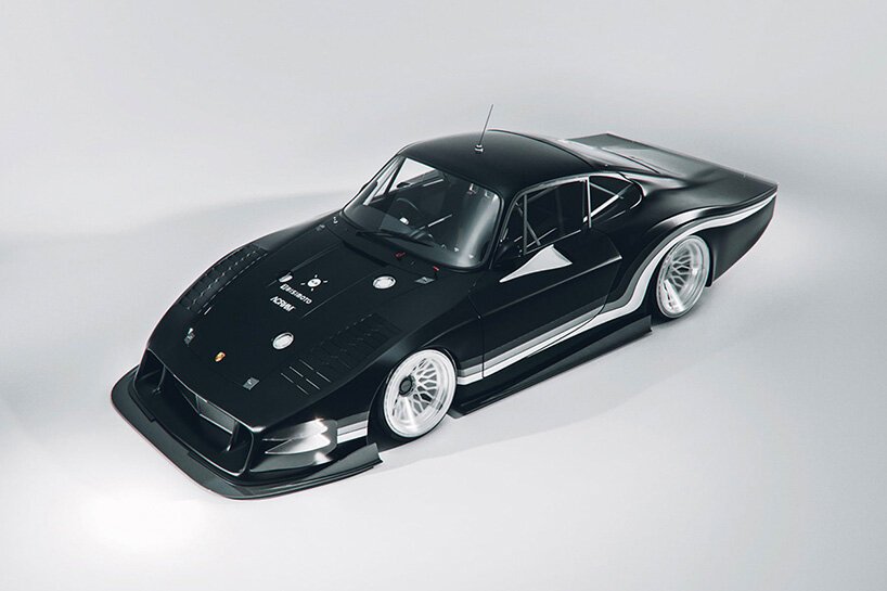 bisimoto 的 moby X 是一款经过重新设计的未来派全电动保时捷 935 moby dick bisimoto 的 moby X 是一款经过重新设计的未来派全电动保时捷 935 moby dick
