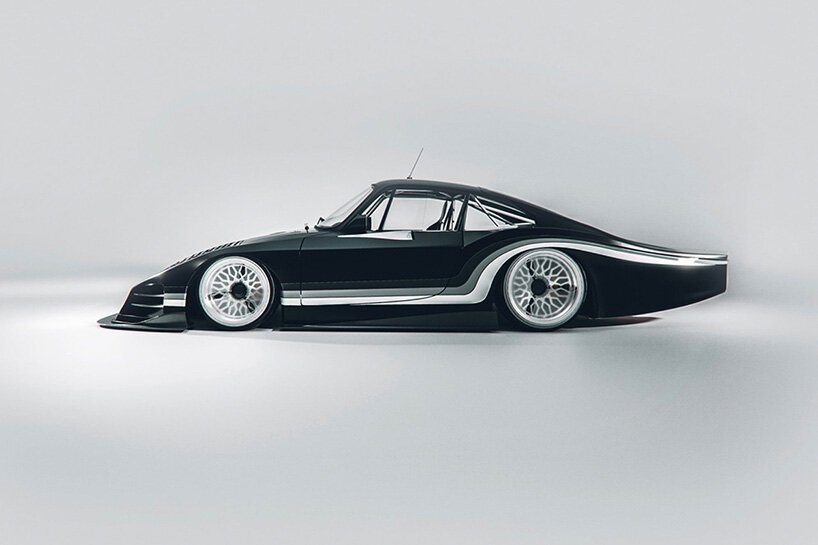 bisimoto 的 moby X 是一款经过重新设计的未来派全电动保时捷 935 moby dick bisimoto 的 moby X 是一款经过重新设计的未来派全电动保时捷 935 moby dick