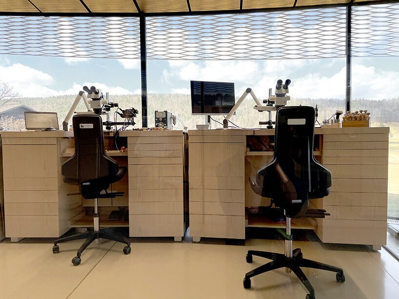 designboom visits audemars piguet watchmakers at spiraling BIG-designed museum