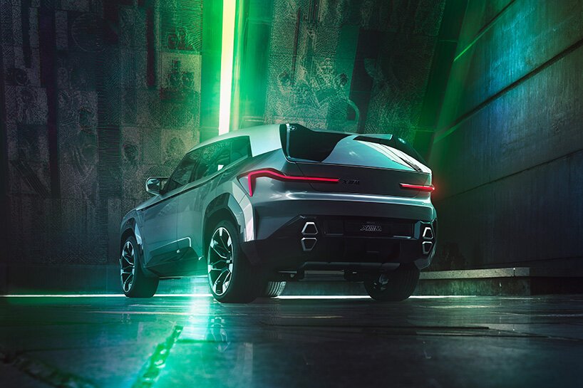 BMW Concept XM debuts new, expressive luxury face at art basel miami beach 2021