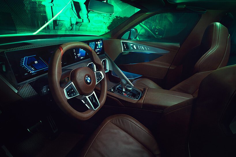 BMW Concept XM debuts new, expressive luxury face at art basel miami beach 2021