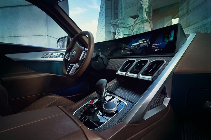 BMW Concept XM debuts new, expressive luxury face at art basel miami beach 2021