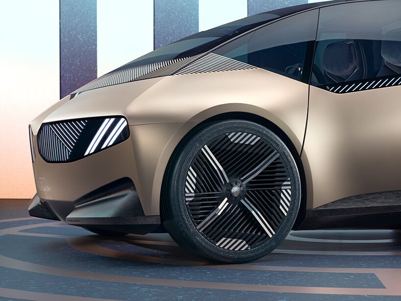 BMW i Vision 圆形电动汽车的设计遵循二氧化碳足迹