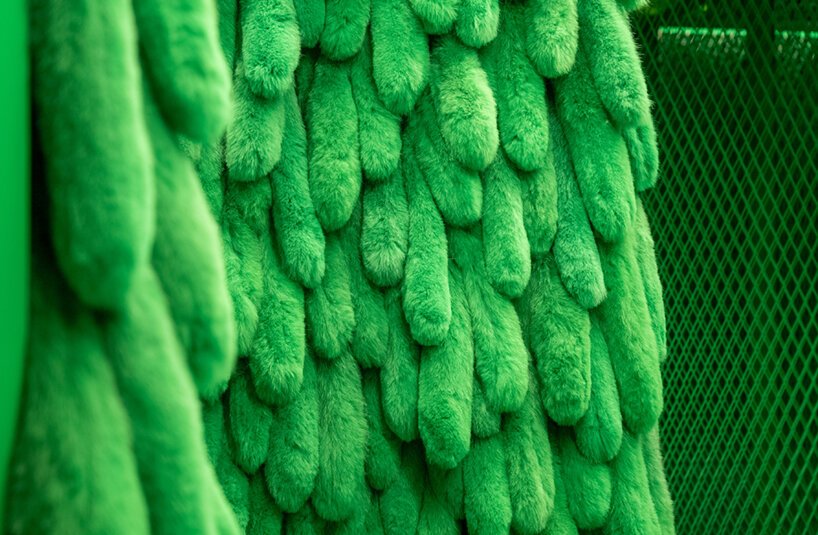 explore bottega veneta’s immersive, green MAZE installation in seoul