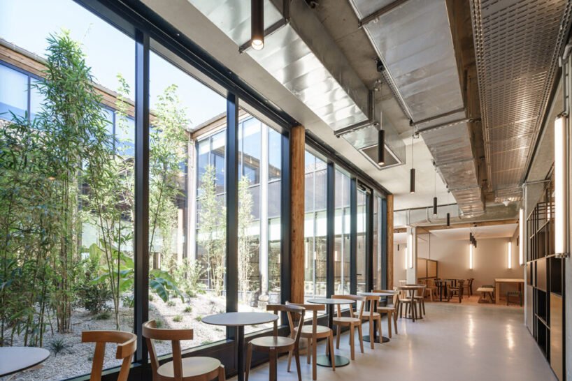 布雷纳克和冈萨雷斯受高卢罗马别墅的影响修复了法国公司的自助餐厅